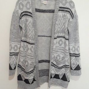 Pink Republic Open-Front Cardigan